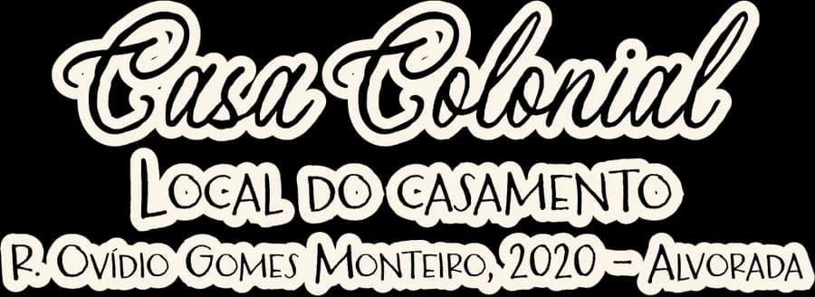 Casa Colonial, local do casamento. R. Ovídio Gomes Monteiro, 2020 - Alvorada • Manaus